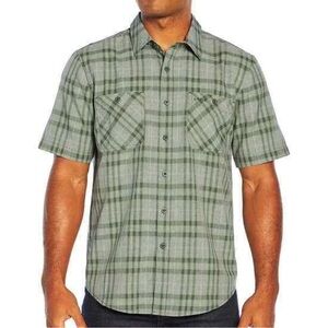 Orvis Green Casual Button Down Shirt LARGE